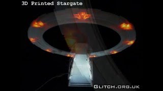 3D Printed Working Stargate V2 - Slide Show